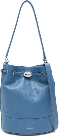 Zanellato Monda Daily Small Leather Bucket Bag-Donna
