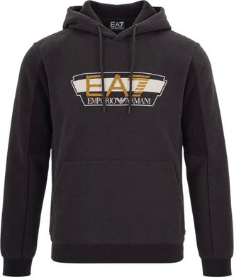 Emporio Armani Felpa con cappuccio Visibility - - Sweatshirts & Hoodies - Uomo - Nero - S