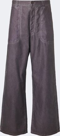 Maison Margiela Cotton wide-leg pants