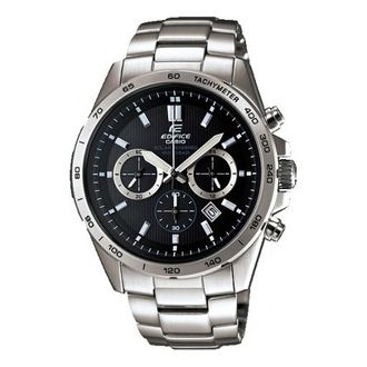 Casio Mens CASIO EDIFICE Black waterproof Watch Mens EFR-518SBCJ-1AJF