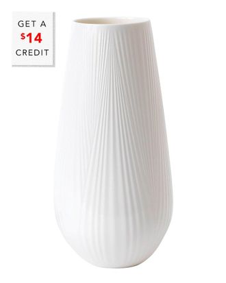 Wedgwood White Folia Vase