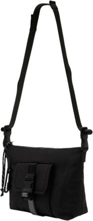 A.P.C. Mens Trek Crossbody Synthetic Black Bags Crossbodies
