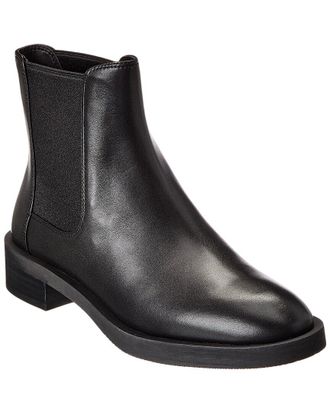 Stuart Weitzman Sondra Sleek Leather Bootie