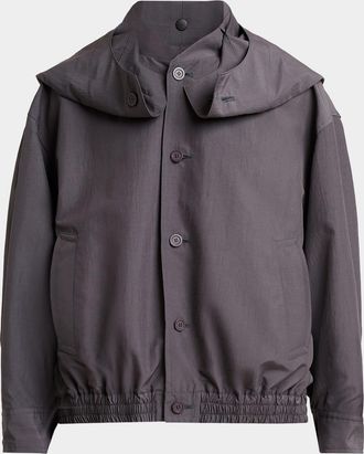 Homme Pliss&eacute; Issey Miyake Carrier Carried Coat
