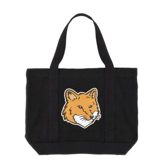 Maison Kitsun&eacute; Tote Bag With Logo