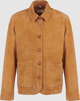 Serge Pariente Veste Cuir Alexandra Vs Cognac