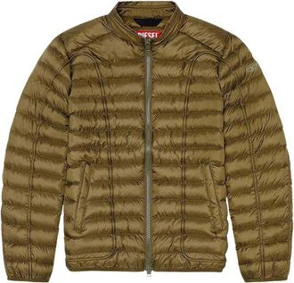 Diesel Unisex Volwassen Gewatteerde Jas (Groen)