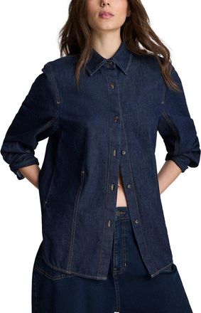 Kenneth Cole Button Down Stitched Shirt