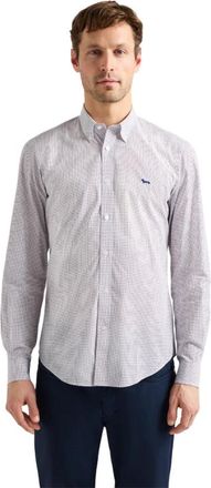 Harmont & Blaine Casual overhemd - Heren - Casual Overhemden - Blauw - XL - Overhemden