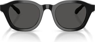 Tory Burch 48mm Phantos Sunglasses in Black /Black at Nordstrom