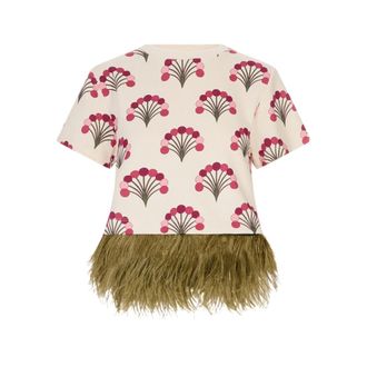 La DoubleJ T-Shirts, female, Multicolor, Size: L La Scala Tee