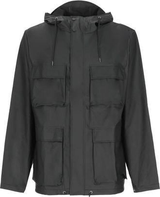 Rains Pocket Jacket - Jackets - Hombre - Negro - XL