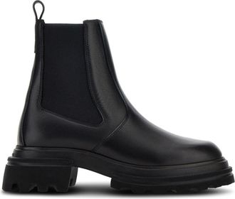 Hogan leather Chelsea ankle boots - women - Calf Leather - 38 - Black