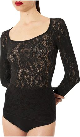 Wolford Mujer, Camisetas, Negro, Talla: XS