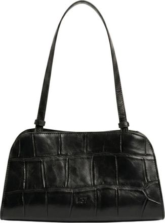 L37 37-T Schoudertas - Dames - Schoudertassen - Zwart - ONE Size - Leer - Tassen