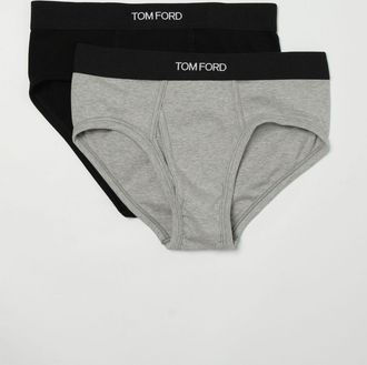 Tom Ford Set intimo 2 Slip in cotone stretch con logo