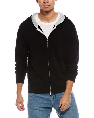 Brodie Zip Wool & Cashmere-Blend Hoodie