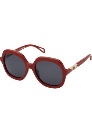 Zadig&Voltaire Womens SZV404-5606XX SZV404 56 5606XX Sunglasses - Dark Red - One Size