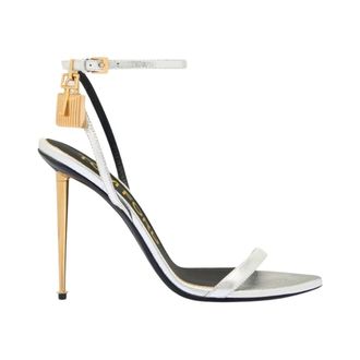 Tom Ford Dames, Schoenen, Grijs, Maat: 37 EU Leer
