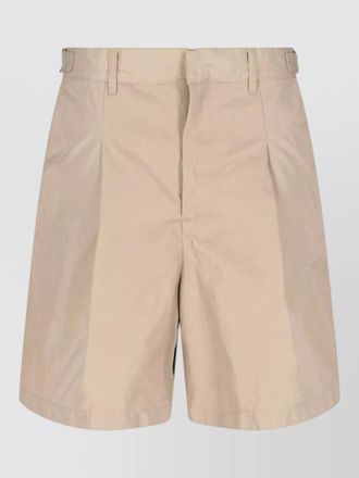 Entire studios tailored shorts adjustable waist belt loops