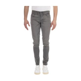 Dondup Slim-fit Jeans, male, Gray, Size: W33 George Jeans