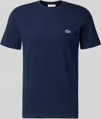 Lacoste Regular Fit T-Shirt aus reiner Baumwolle in Marine, Gr&ouml;&szlig;e XXXL