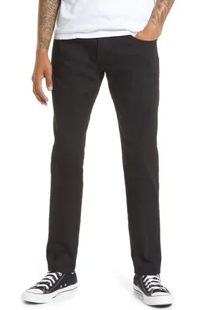 Cult of Individuality Rocker Stretch Denim Jeans in Black at Nordstrom, Size 33