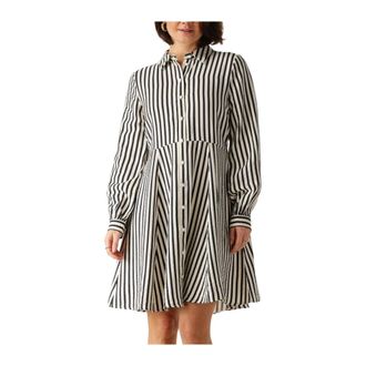 Y.A.S Y.a.s, Dames, Jurken, Zwart, Maat: S Katoen