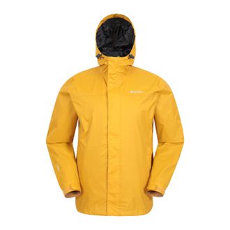 Mountain Warehouse Torrent Waterdichte Jas voor heren (Geel)