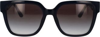 Michael Kors Sunglasses, unisex, Black, 54 MM, Square Sunglasses Karlie Model