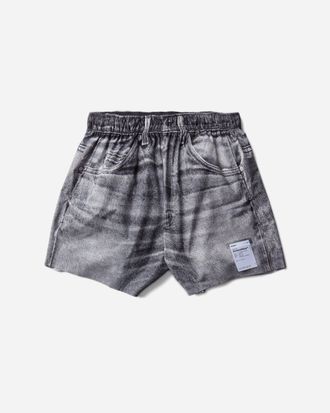 SATISFY Men s PeaceShell 5in Unlined Shorts Black Denim