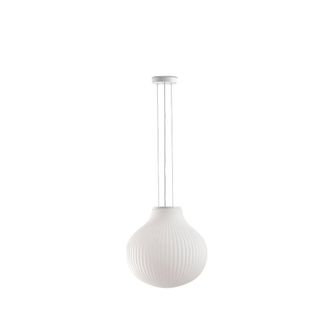 Netlighting Isabelle 40cm Globe Pendant Ceiling Light Matt White