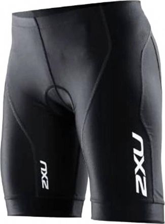 2XU Womens Elite Cycle Short In Black/black