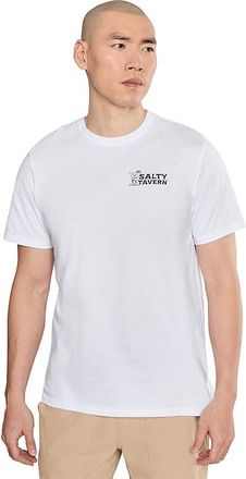 Hurley Salty Tavern Short Sleeve Mens T Shirt White : 2XL, Cotton