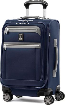 Travelpro Platinum Elite Softside Expandable Carry-On 21-Inch Luggage in Dark Blue at Nordstrom