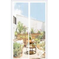 OEM Mosquitera Magn&eacute;tica, Cortina Antimosquitos Para Puerta, 80x210cm, Cierre Autom&aacute;tico, Instalaci&oacute;n Sin Herramientas, Blanca - Crezuo