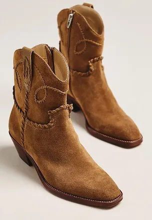 Dolce Vita Rudo Western Ankle Boots