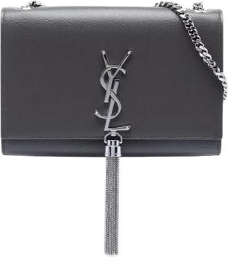 Saint Laurent Pre-owned Cross Body Bags, female, Black, Size: ONE SIZE Pre-owned The Kate Shoulder Bag