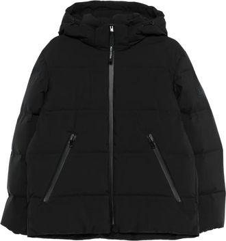 Marc O'Polo Jack met capuchon en rits - Zwart