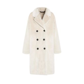 Gimos Oversized Double-Breasted Coat - female - Gimos - Double-Breasted Coats - White - 2XS - Coats