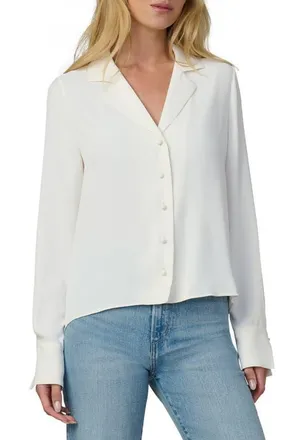 Joe's The Mia Button-Up Shirt in Ecru at Nordstrom, Size X-Small