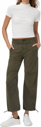 Paige Reid Jogger Pants In Vintage Forester Green