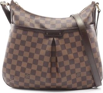 Louis Vuitton Borsa a tracolla Bloomsbury PM in tela Damier Eb&egrave;ne 2012 - Marrone