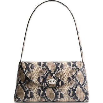 Altuzarra Loquette Python Embossed Leather Shoulder Bag at Nordstrom