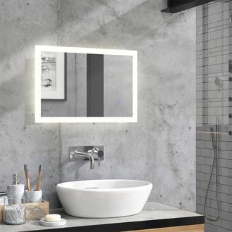 Vicco Espejo De Ba&ntilde;o, Blanco, 60 X 40 Cm