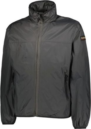 Napapijri Vallee Jacket - Heren - Windbreakers - Grijs - XL - Nylon - Fitness