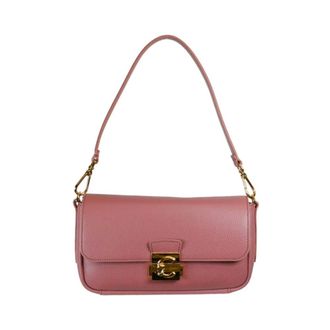 Coccinelle C-Me Lock Medium - Dames - Tassen - Roze - Maat: ONE Size Leer