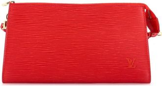 Louis Vuitton Red Epi Leather Pochette Accessoires (Authentic Pre-Loved)