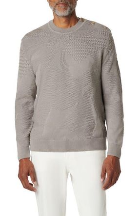 Bugatchi Texture Stitch Sweater in Willow at Nordstrom, Size Xx-Large