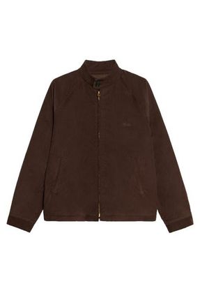 Fortela Carol Cotton Corduroy Zip-Up Jacket in Brown at Nordstrom, Size 50 Eu